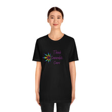 Load image into Gallery viewer, MWT Think Cannabis Care- Unisex Jersey Short Sleeve Tee
